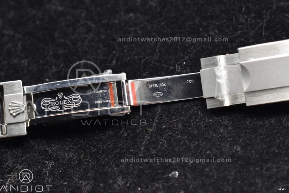 Bracelet on A7750 SS Best Daytona ADGF Edition Dial Orange SS Black 0325